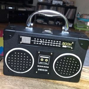 Radio Boombox Clutch